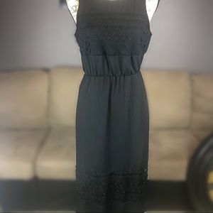 ‼️MOVING SALE‼️ Lace and Crepe Maxi Dress